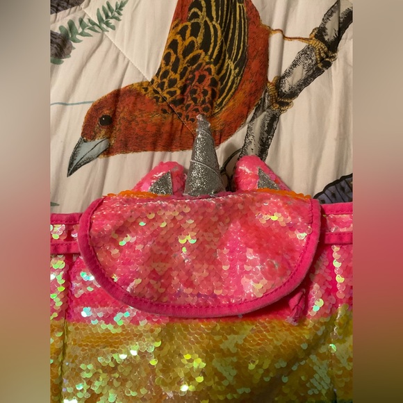 Justice sequin unicorn backpack - Picture 6 of 6
